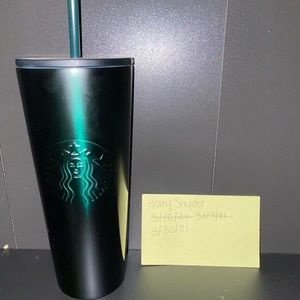 Starbucks tumbler